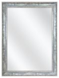 Spiegel mit Tiefgrundig Rahmen - Alt Silber