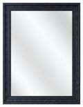 Spiegel mit Verzierung Rahmen - Schwarz