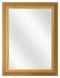 Spiegel mit Streifen Rahmen - Gold