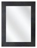 Spiegel mit Structuriert Rahmen - Schwarz
